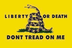 Liberty or Death Flag Culpeper Flag Gold Yellow 3 X 5 ft. Standard