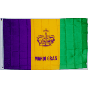 Mardi Gras (Fat Tuesday) Flag 3 X 5 ft. Standard