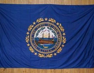 New Hampshire Knitted Nylon 5 x 8 Flag