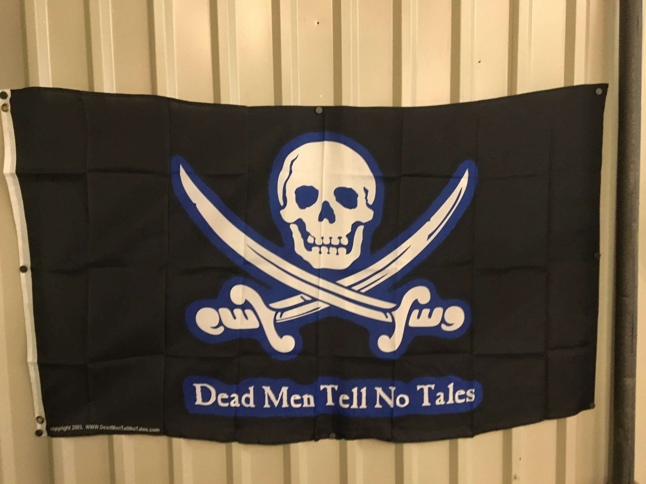 Pirate Flag Dead Men Tell No Tales Flag 3 X 5 ft. Standard