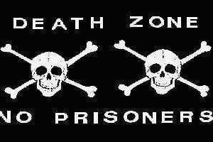 Pirate Flag Death Zone Pirate No Prisoners Flags 3 X 5 ft. Standard