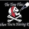 Pirate Flag Time Flies When You're Having Rum Flag 3 X 5 ft. Standard
