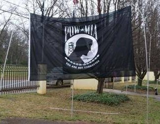 POW/MIA Double Knitted Nylon 4 x 6 Flag