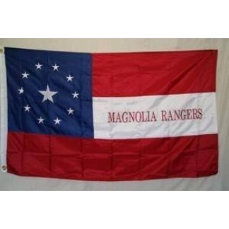 Texas Cavalry Magnolia Rangers Flag Nylon Embroidered 3 x 5 ft.