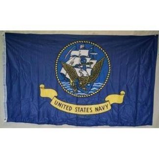 U.S. Navy Flag Outdoor Double Knitted Nylon 4 x 6