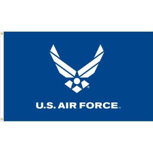 U.S. Air Force Wings (Blue) Flag 3 X 5 ft. Standard