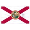 Florida Flag - Outdoor - 2x3, 3x5, 4x6, 5x8, 6x10 ft- Nylon Made in USA