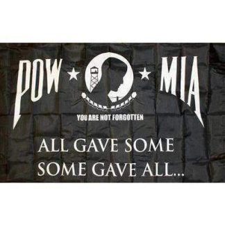 POW MIA Flag - All Gave Some, Some Gave All Flag 3 X 5 ft. Standard