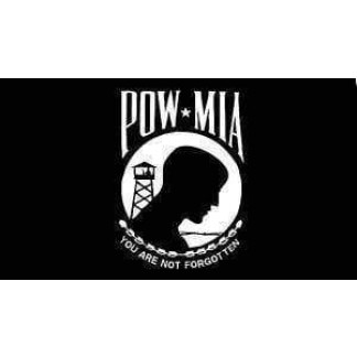 POW/MIA Flag Prisoner of War, Missing in Action 6 x 9 Inch Flag w sleeve