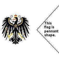 Kingdom of Prussia War Pennant Flag 3 X 5 ft.
