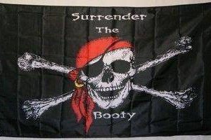 pirate surrender the booty flag