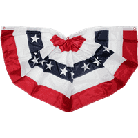 usa bunting pleated fan for sale 4th of july patriotic home decor