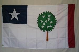 Confederate Mississippi Republic Flag Nylon Embroidered 3 x 5 ft.