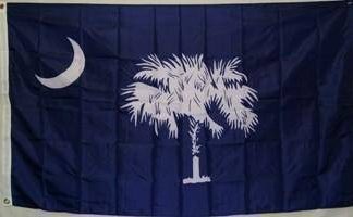 State of South Carolina Flag 3 X 5 ft. Outdoor Nylon Printed Flag