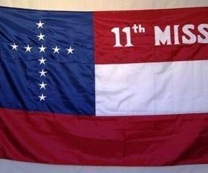 11th Mississippi Flag - Nylon Embroidered 4 x 6 ft.