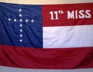 11th Mississippi Flag - Nylon Embroidered 4 x 6 ft.