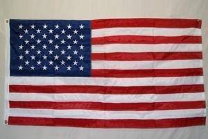 50 Star USA Fully Sewn Nylon Embroidered Sewn Stripes Flag Additional Stitching 4 x 6 ft. (Made in America)