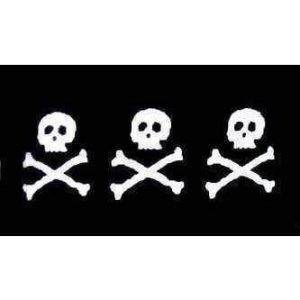 Pirate Flag- Christopher Condent Flag - 3 Skull 3 X 5 ft. Standard