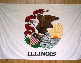 Illinois Flag - IL Flags Outdoor Nylon 3 x 5 ft