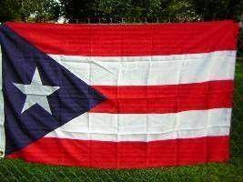 Puerto Rico Flag - Double Nylon Embroidered Flags 3 x 5 ft.